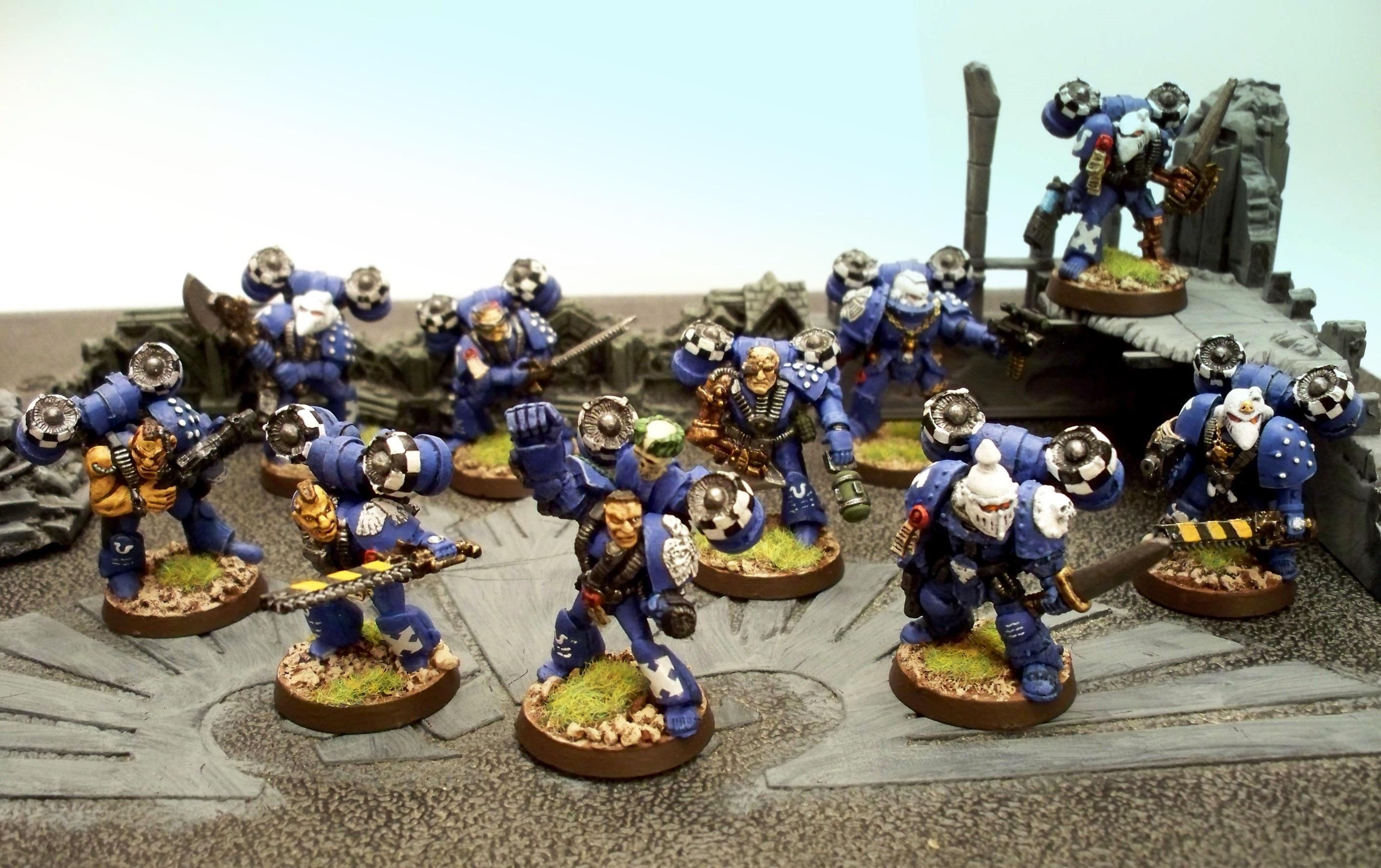 Assault Marines Rogue Trader Space Marines Ultramarines Rogue Trader Assault Marines 2 1762